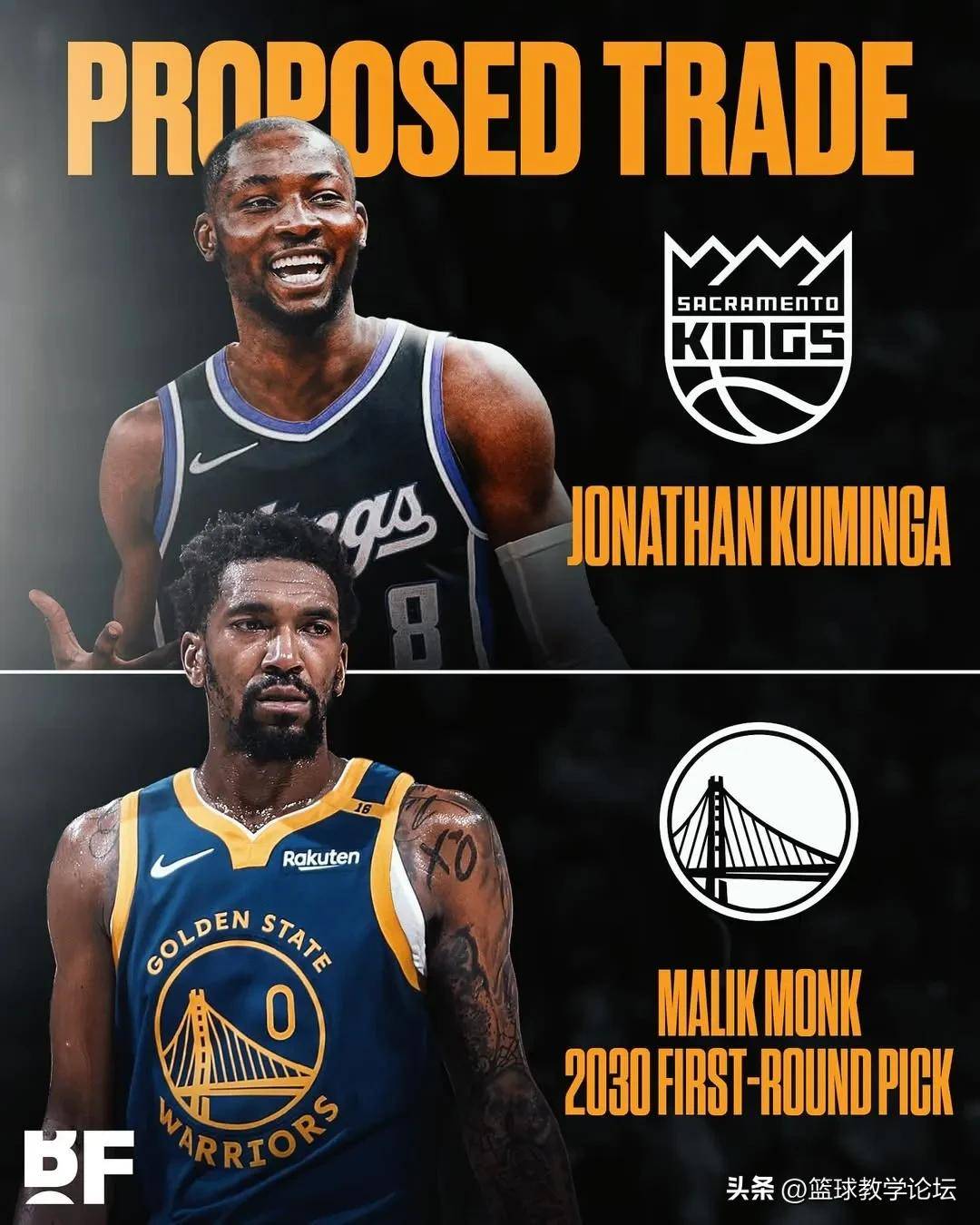 勇士队交易消息曝光，明星球员将加盟西部强队！