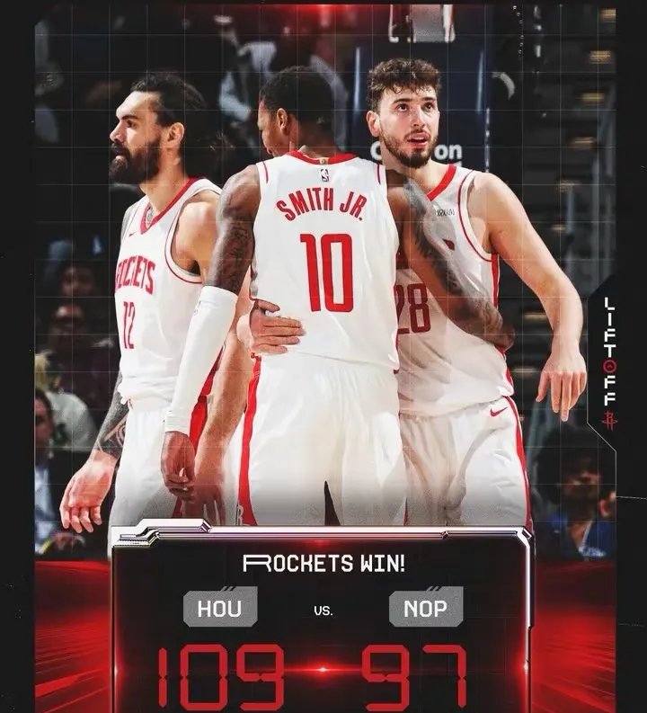 火箭客场击败老鹰,继续领跑 火箭客场击败老鹰,继续领跑